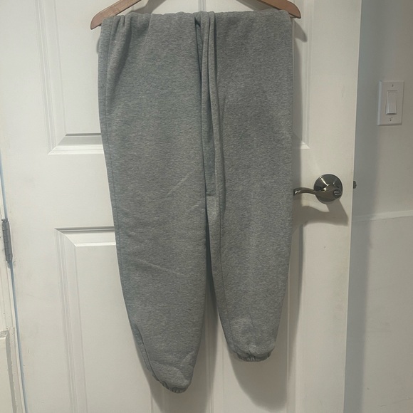 vintage brandy melville low rise grey sweats - Picture 2 of 5